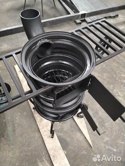 Печка под казан