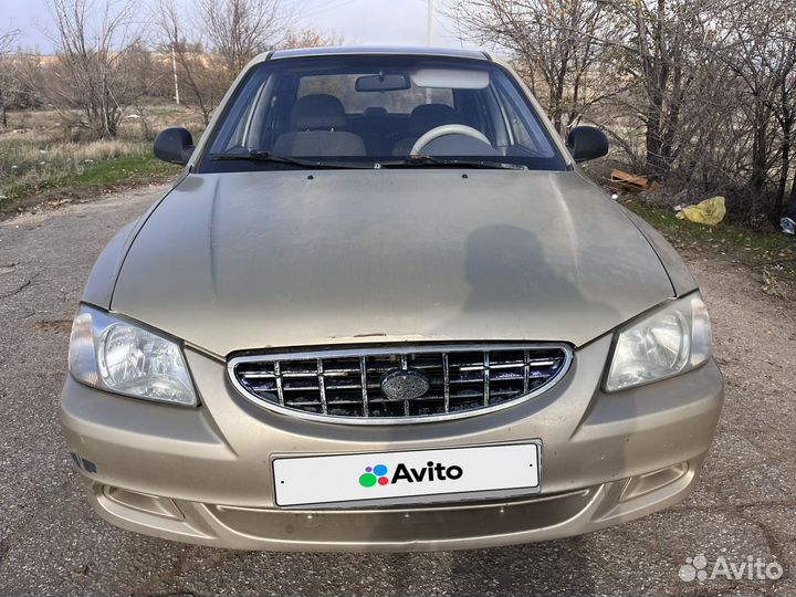 Hyundai Accent 1.5 AT, 2005, 214 000 км