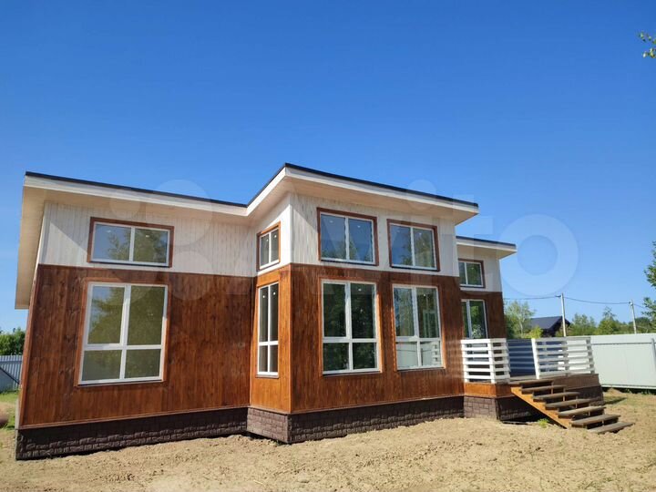 Дом 126 м² на участке 9,1 сот.