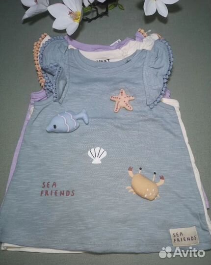 Футболка next 3-4 года 98-104 см