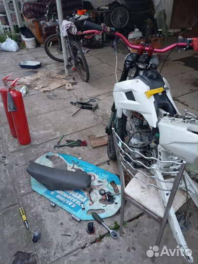 Разбор питбайк Kayo 125