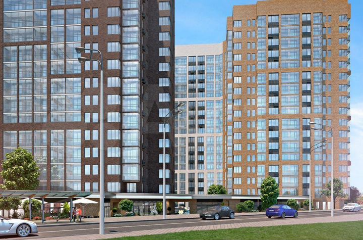 2-к. квартира, 74,9 м², 2/17 эт.