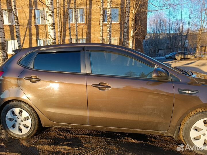 Каркасные шторки на kia rio 3