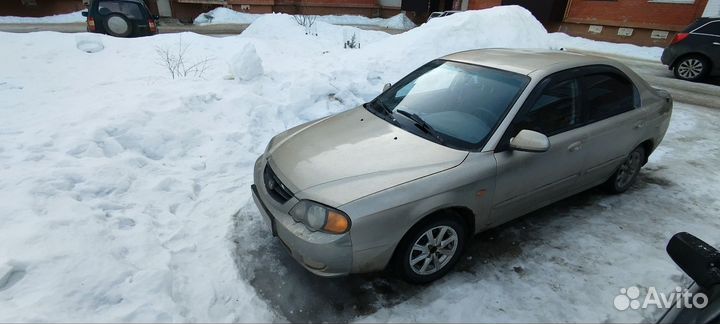 Kia Shuma 1.6 МТ, 2003, 310 000 км