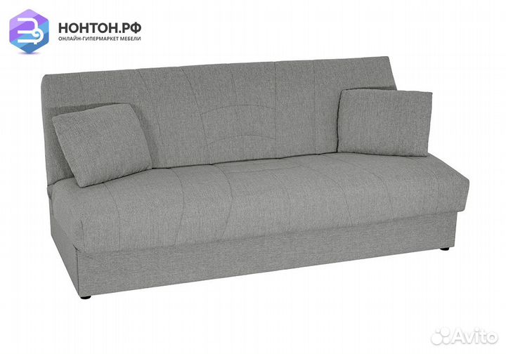 Диван книжка Ручеек жаккард светло-серый