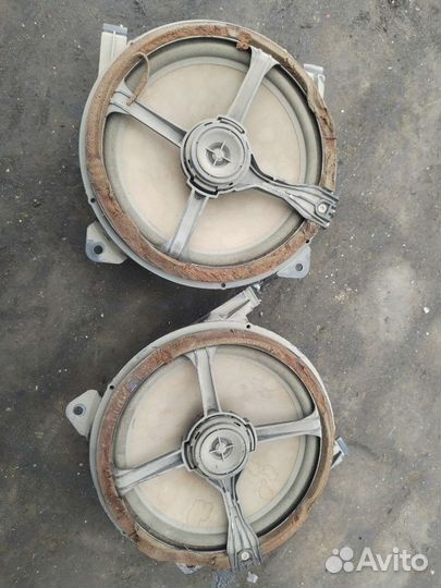 Штатные динамики Вольво S60 зад