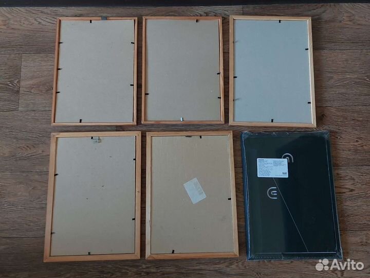 Рамки для фото 21*30 см 6 штук fiskbo IKEA