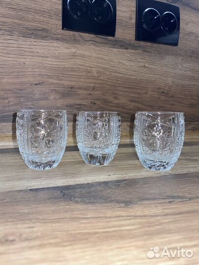 Хрустальные рюмки СССР