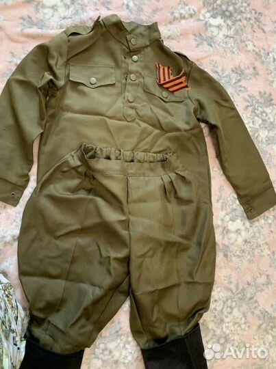 Детский костюм солдата