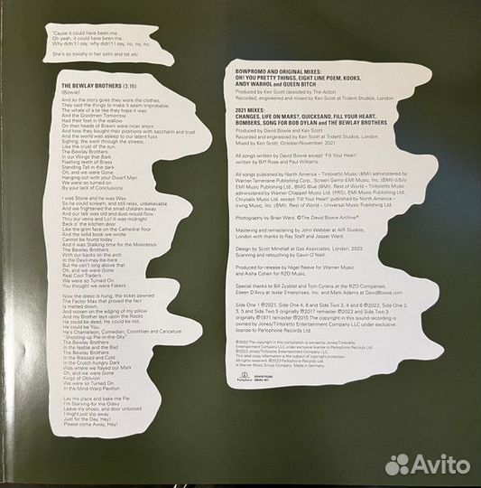 Виниловая пластинка David Bowie - A Divine Symmetr