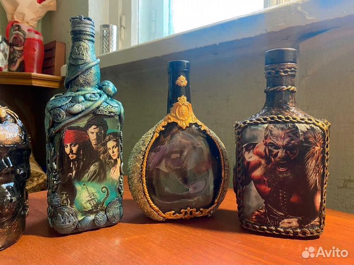 Бутылка-подарок