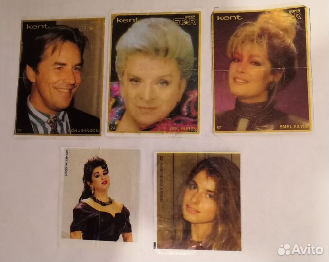 Вкладыши от жвачки kent