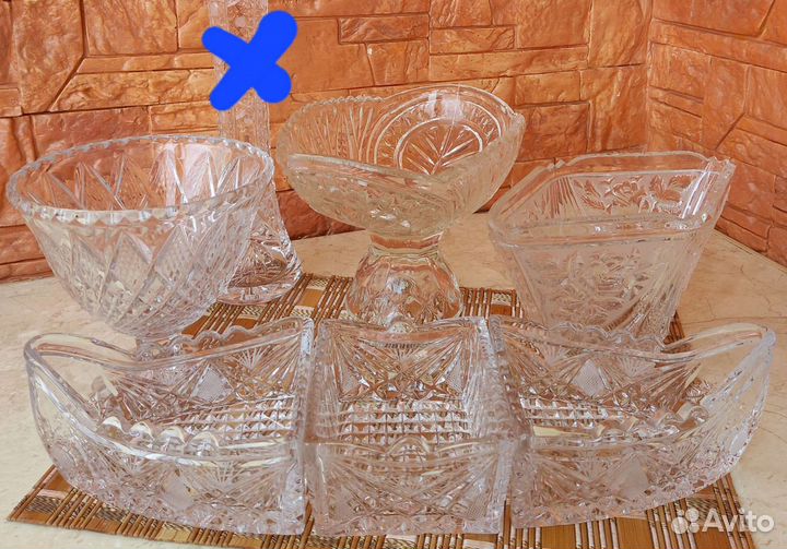 Хрустальные вазы