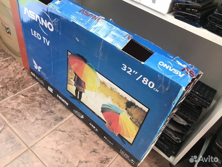 Телевизор 32 в упаковке
