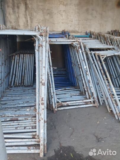 Разборные леса строительные рамные бу