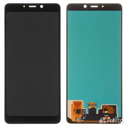Дисплей Айсотка для Samsung Galaxy A9 черный Oled