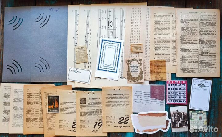 Наборы для блокнотов, скрапбукинга