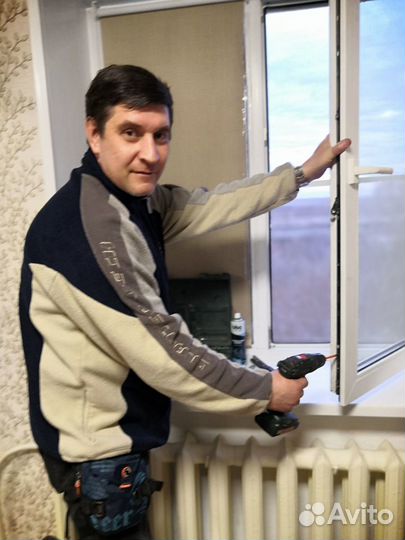 Замена уплотнителя, замена фурнитуры, ремонт окон