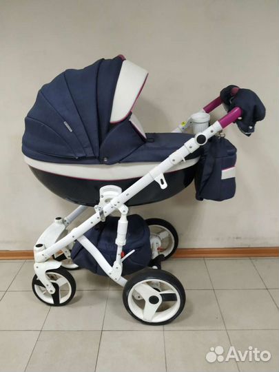 Коляска Adamex Monte Carbon 2 в 1 (3 в 1)