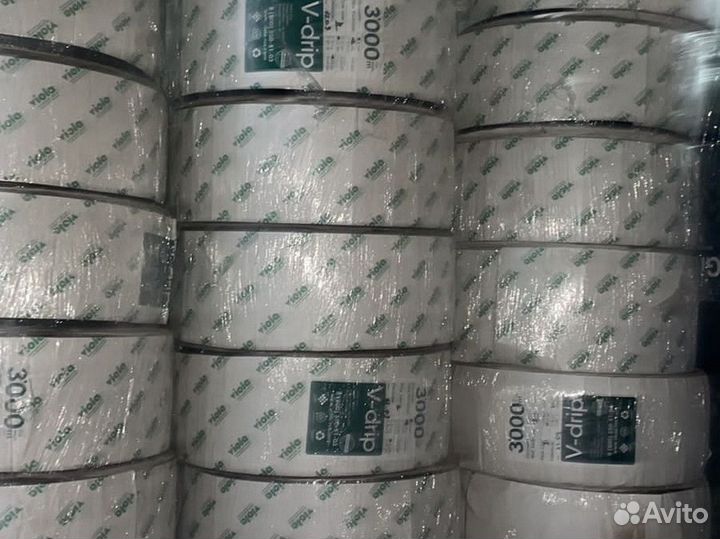 Капельная лента эмиттерная 2500 метров, шаг 30 см