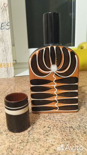 Графин винтаж керамика старый СССР