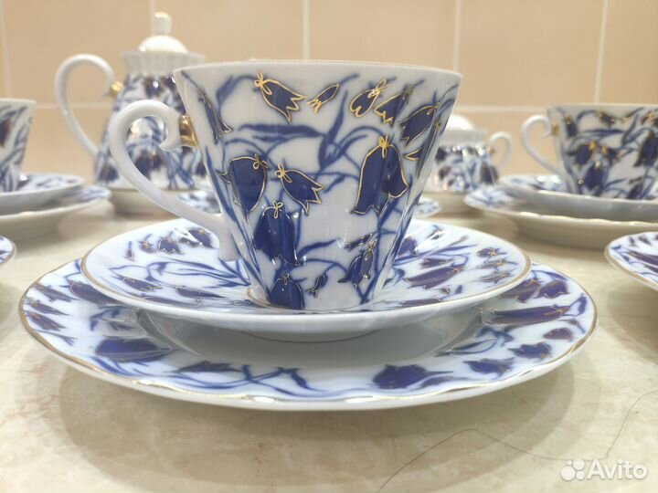 Чайный сервиз лфз колокольчики