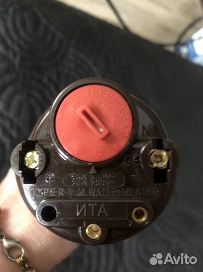 Тэн новый с термостатом,для батареи (опт/розница)