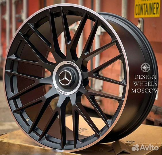 Кованые диски R22 на Mercedes-Benz GLE GLS наличие