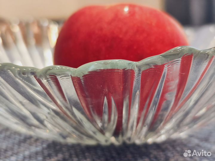 Хрустальное блюдо большое