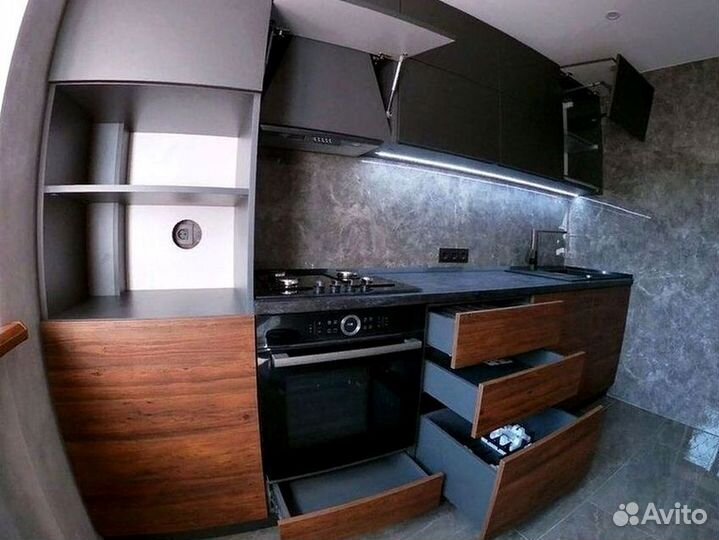 Кухня хайтек по вашим размерам в Краснодаре