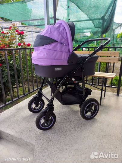 Детская коляска 2 в 1 Babyton rocky Purple