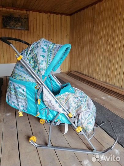 Санки коляска ника