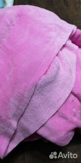 Ткань вэлсофт для пледов, плюш