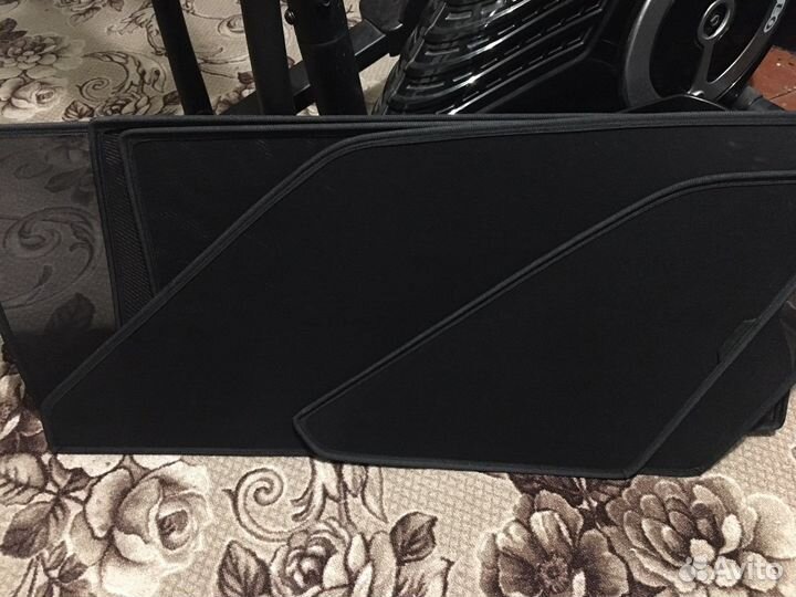 Шторки сетки каркасные все боковые окна вкруг