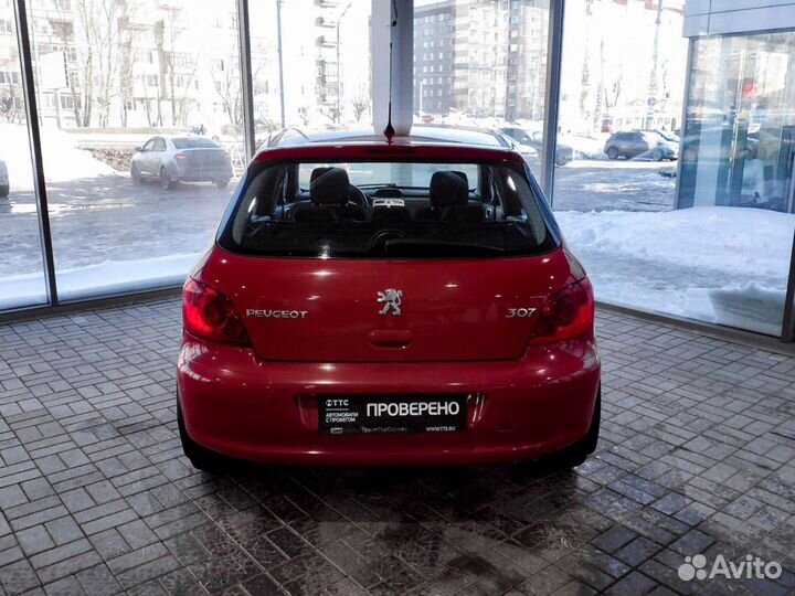 Peugeot 307 1.6 AT, 2007, 142 434 км