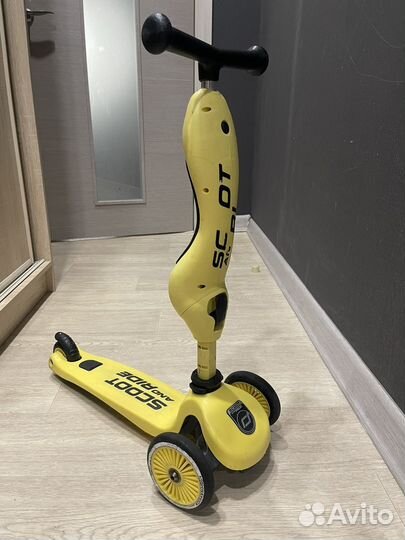 Самокат детский трехколесный бу