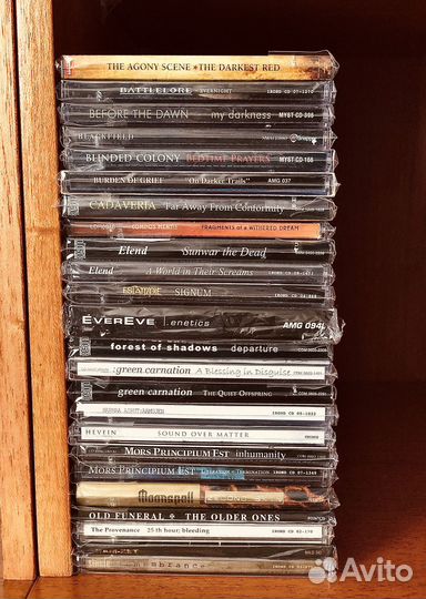 Музыкальные cd диски (metal, rock, folk) - 4