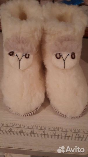 Чуни из овчины