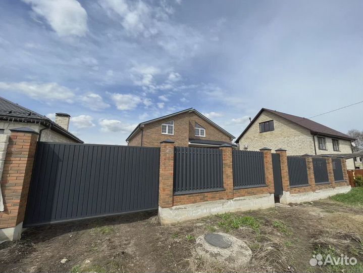 Откатные ворота Ворота металлические