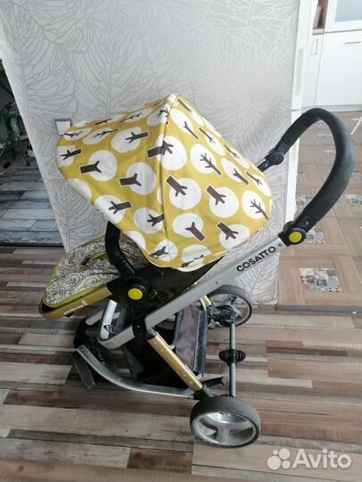 Коляска 3 в 1 необычной расцветки