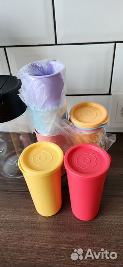 Новые контейнеры, бутылки Tupperware