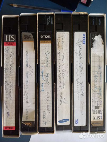 Видеокасс., видео из архивов телекомпании нта