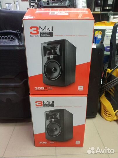 Студийные мониторы JBL 305p mkii