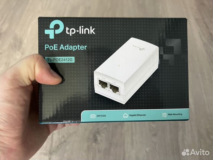 PoE адаптер TP-Link TL-POE2412G
