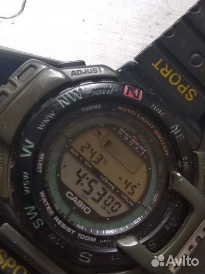 Часы Casio protrek PRT 40