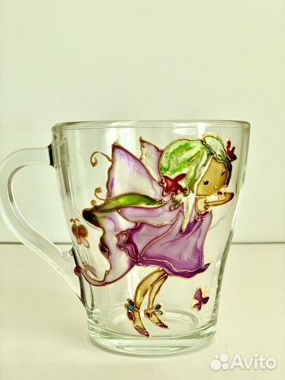 Детская кружка с росписью