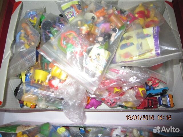 Киндер-сюрпризы последних 30-и лет