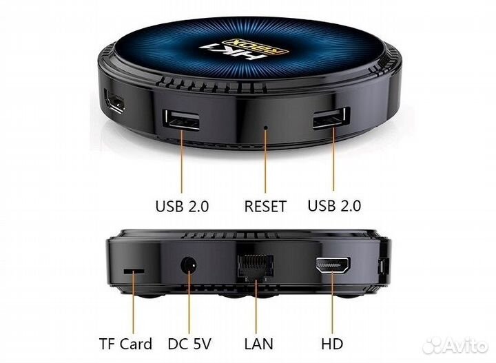 HK1 rbox Андроид тв