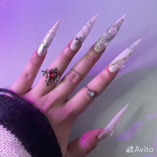 Маникюр, Наращивание