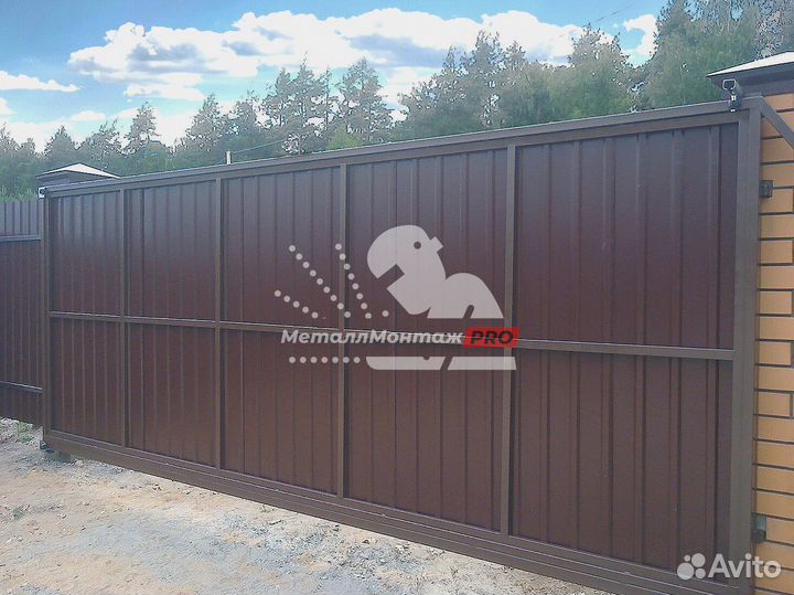 Откатные ворота от производителя. С гарантией